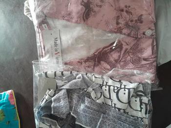 Product Review of (38-70kg) Pijama Đồ bộ ngủ dành cho nữ cổ tròn tay ngắn quần cộc lụa xước ánh kim 38-70kg from H**g C** 0