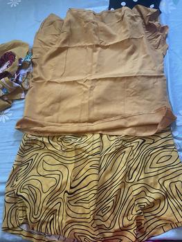 Product Review of Cecilia terno blouse and tokong pants by Lloyds plain and prints Challis fabric Women from j**n n**h 1