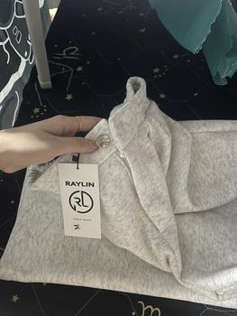 Product Review of Quần nỉ Raylin N07, quần ống rộng cạp chun có cúc và khoá quần, quần nỉ ép cotton - Ong, Nữ from _**z 1