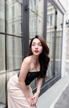 Product Review of ÁO LỆCH VAI REN (2 LỚP CÓ LÓT) - SI MÊ EM - ẢNH SHOP CHỤP - Áo nữ from L**🫧 0