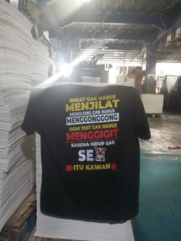 Product Review of Kaos Dekat Gak Harus Menjilat Gak Bahaya Ta Premium Katun Combed Distro 24s Nyaman from T**g A**s 0
