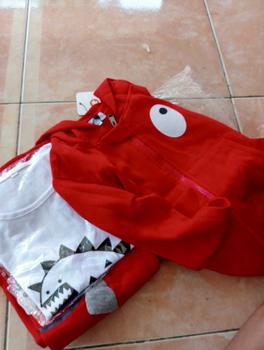 Product Review of VOOTO KIDS - Set Jaket Anak Jogger Inner Laki Laki Perempuan Usia 1-7 Tahun Bahan Fleece from R**a N**i 1