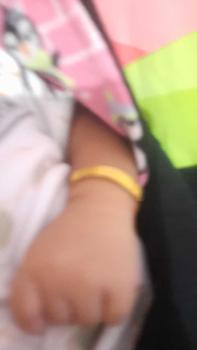 Product Review of Gelang Emas Rosegold Anak Lilit Boneka hello kitty 8K - 99 Karawang from u**0 0