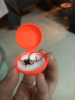Product Review of Nhẫn đá màu ngón út bạc ta ( ĐK nhẫn 1.4cm) 1sz nha khách cá tính HHj bạc đẹp hải hạnh from B** b**y 2