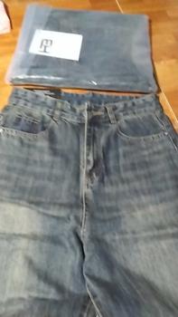 Product Review of (95cm) M24 Quần Jean Nữ  Suông Rông Nấm Trơn QC . Jean ko giãn . Đủ Size S/M/L - Women Pants Voi quan  boong from @**y 1