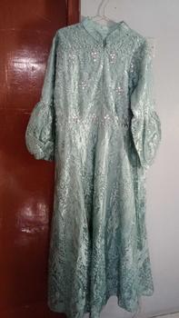 Product Review of gown Amara Kerah Wanita Dress Baju Pesta gamis burkat from y**4 2