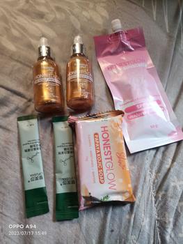 Product Review of Trio Set Serum,kojic soap 70g,Sunscreen with freebies from N**e 3