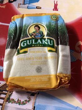 Product Review of GULAKU GULA PASIR KUNING 2kg Alami Manis Food Sugar Tebu from @**a 0