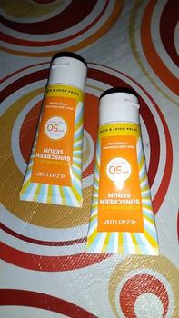 Product Review of [Twin Pack] Azarine Hydramax-C Sunscreen Serum SPF50 PA++++ 40ml Acid Hyaluronic Facial  Berminyak  Wajah  Sunblock from a**a 0