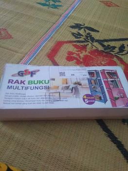 Product Review of RAK BUKU SERBAGUNA 5 SUSUN 4 RUANG /  RAK SERBAGUNA TEMPAT PENYIMPANAN BUKU DAN LAIN-LAIN from F**i g**a 2