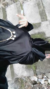 Product Review of Cintami Kaftan Polos Ikat Plus Kalung from y**💋 0