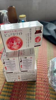 Product Review of Combo 3 Hộp Nước Uống Pure White Hỗ Trợ Trắng Da Nhật Bản (1 Hộp 10 Chai x 50ml) from k**y 0