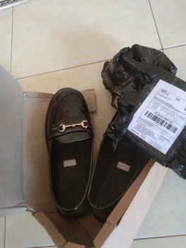 Product Review of Flash Sale Sepatu Docmart Wanita Kerja Kuliah Sekolah Hak Datar Terbaru Flat Shoes Fashion Premium Import Slip On Cewek Oxpord Kasual Musim Semi BISA COD Hitam Perempuan from c** 0