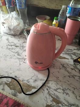 Product Review of กาน้ำร้อน 2ลิตร Electric kettle กาต้มน้ำไฟฟ้า สแตนเลส 1500W ร้อนเร็ว 5นาที ตัดไฟอัตโนมัติ สินค้าคุณภาพดี from 🇹** เ**า ไ** 🇹** 1