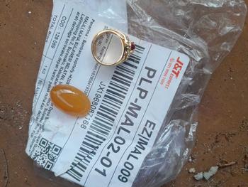 Product Review of Batu cincin delima lipan merah from i**o 0