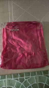 Product Review of COCOBABA Clothing Ara Linen Ruffle Hem Loose Semi Croptop from H**o m** k**😊 2