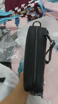 Product Review of Tas Selempang Pria Kulit Tas Tangan Clutch Bag Pria PRAHA BLACK hitam cowok from e**g 3