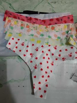 Product Review of BUY 5 TAKE 1 FINETOO Seamless Thongs Women Low Waist Bikini Panties Fashion Waffle Style T-Back Underpants Sexy G-sting Underwear Ladies Lingerie from m**o 2