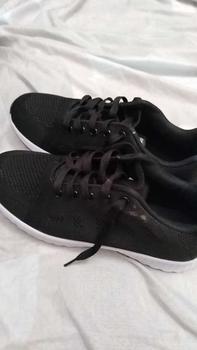 Product Review of Best Sellers Women Korean Fashion Running Shoes Lightweight Breathable Mesh Flat Leisure Black Rubber Shoes For Women Jogging Shoes from R**e B**1 0