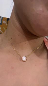 Product Review of Kalung Emas SERUT 50cm Solitaire Gigi 6 Prongs Collection - Rose 17k / White 17k / Yellow 16k from C**a L**n 0