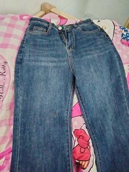 Product Review of (LOE9TAC11) Quần Jean Nữ Dáng Loe 9 Tấc (92cm) Dành Cho Nàng m50 Pants Denim Women Có Túi from u**k 0