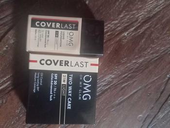 Product Review of OMG Oh My Glam Coverlast Two Way Cake - Bedak Padat dengan foundation lasting wajah powder sawo compact from t**i 0