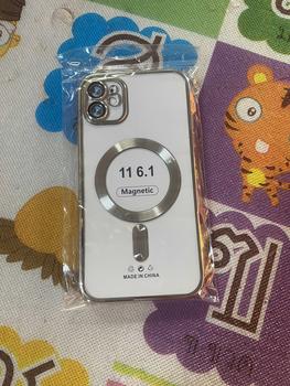 Product Review of เคสแม่เหล็กใส ดีไซน์หรูหรา เข้ากันได้กับ iPhone 14 Plus 13 12 11 Pro Max เคสซิลิโคนชุบใส from @**6 0