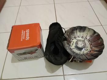 Product Review of Speeds Kompor Camping / Kompor Portable Alat Masak Camping Untuk Berkemah 003-6 from D**9 2