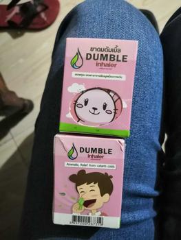 Product Review of DUMBLE Double Head Inhaler (x2) [Soothing Vapors, Relieves Nasal Congestion, Headache] (Twin Releaf) from E**e A** N**a 0