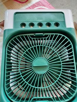 Product Review of 3 in 1 พัดลม USB fan มินิพัดลมแบบพกพาความชื้นป้องกันการอบแห้งเครื่องฟอกอากาศสเปรย์คูลเลอร์ที่มี ไฟ LED 7 สี Type-C from A**n S**9 2