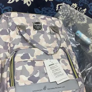 Emomcare Tas Bayi Multifungsi Baby diapers bag Perawatan tas Perlengkapan Ransel Backpack Mommy  Bags