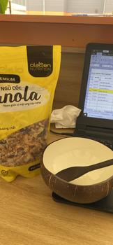 Product Review of ️️️[CHÍNH HÃNG]️OLABEN Granola 500g Siêu Hạt Dinh Dưỡng Vị Truyền Thống Túi 500g from h**p 0