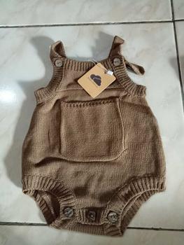 Product Review of Knit Jumper Overall Bayi / Jumpsuit Baby / Romper Rajut / Bodysuit Anak (Newborn) Baelish Kids from E** 0