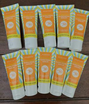 Product Review of [Twin Pack] Azarine Hydramax-C Sunscreen Serum SPF50 PA++++ 40ml Acid Hyaluronic Facial  Berminyak  Wajah  Sunblock from p**8 2