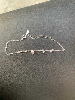 Product Review of Lắc tay bạc nữ trái tim mini Heart s925 - MetooSilver from N**h 0