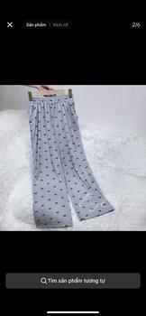 Product Review of Quần Suông Ống Rộng Chất Tăm Lạnh Dập In Nhiều Hoạ Tiết Kute Nhà By.Billy from C** 0