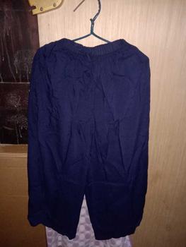 Product Review of Robi & Peach: Dahlia#2 Plain Challis Cropped Wide Leg Tokong for Women | Casual Cropped Pants for Women Breathable Comfort from j**💛 2