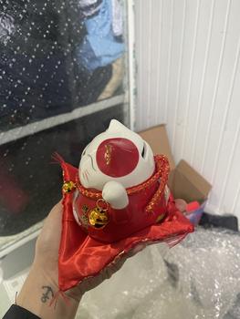 Product Review of 【Hot】 Hũ Tiết Kiệm Mèo Kèm Thảm Decor Decor Phòng Ống Heo Đựng Tiền Ống Tiết Kiệm from 𝑲**𝒉 𝑻**𝒏 ** 1