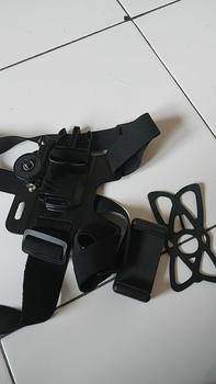 Product Review of Tali Dada Handphone Body Chest Strap Motovlog, Mancing Mania, Downhill, Solo Camping, etc Black Camera Kamera from A**a 0