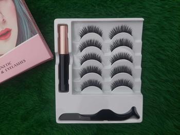 Product Review of Gaya baru Bulu mata magnet 5pasang . Bulu mata 3D magnet eyeliner  Onebeauty Box Waterproof（Mata cantik By iichapriscillia） Set from ** 𝕵**𝖎 ** 1