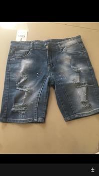 Product Review of Quần jean nam L .V Xanh loang in họa tiêt, chất jean co giãn phong cách hottrend from H**🚬 2