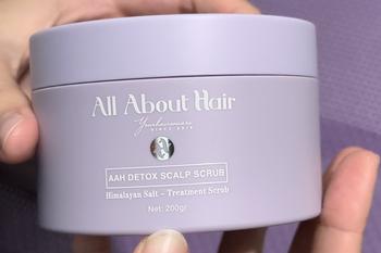 Product Review of Tẩy Tế Bào Chết Da Đầu All About Hair 200gr - Chăm Sóc Tóc, Dưỡng Tóc ( Tặng Xịt Biotin 50ml) from N**y 3