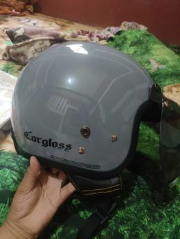 Product Review of Helm Bogo full leher retro premium SNI dewasa hijab Wanita Pria SNI Terbaru Kaca Cembung Motorcycle from ** 0