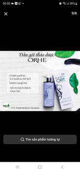 Product Review of DẦU GỘI THẢO DƯỢC GIẢM RỤNG TÓC, HỖ TRỢ MỌC TÓC ORHE from M**3 0