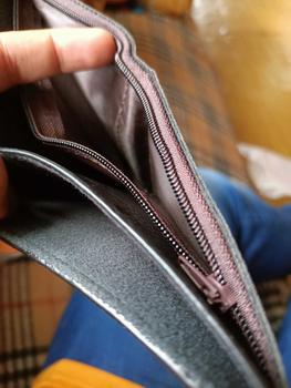 Product Review of Men's Leather Wallet Wallet Purse Men's Business Wallet Card Holder Brown Retro Multi-compartment Wallet from M**l 2