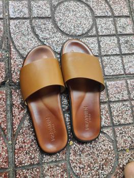 Product Review of Dép da nam Công Thái Học, đế mài Ombre thủ công độc đáo, thiết kế quai bảng ngang chính hãng K04 from T**u L** Đ**n 1