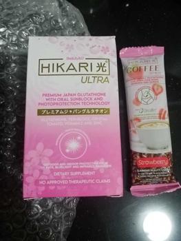 Product Review of HIKARI ULTRA 60 CAPSULE WHITENING ADULT FREE 1 SACHET HIKARI COLLAGEN DRINKS Edible Healthcare Supplement oral sunblock premium glutathione from s**🍓 1