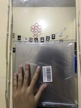 Product Review of 【8 PCS】20x20/30x30cm Shatterproof Acrylic HD Mirror Wall Sticker Full Body Self Adhesive Waterproof Mirror Sticker Wall For Bathroom Mirror Wall Whole Body Mirror Mirror Wall Decoration For Living Room Mirror Sticker Design Elegant Small Size COD 30x30cm from d**z 1