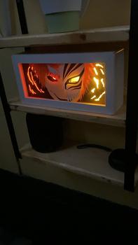 Product Review of 3D Anime Lightbox bleach Art lampu LED dekorasi kamar Kotak Usb Baterai from m**k 0