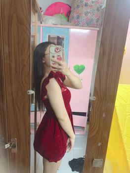 Product Review of S5 - Áo Bí Tay Cánh Tiên Chất Nhung Kèm Quần Có Túi Cho Nữ from D**g D**g 0